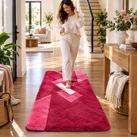 Home Republic Geometrix Runner Long Pile