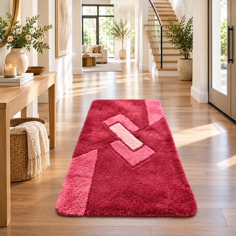 Home Republic Geometrix Runner Long Pile
