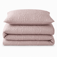 Velosso Alini Quilted Duvet Cover & Pillowcase Set