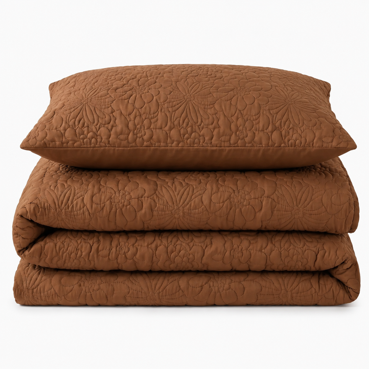 Velosso Alini Quilted Duvet Cover & Pillowcase Set