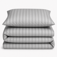 Velosso Hilton Stripe Duvet Cover & Pillowcase Set