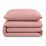 Velosso Paloma Pinsonic Bobble Pattern Duvet Cover and Pillowcase Set