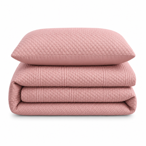 Velosso Paloma Pinsonic Bobble Pattern Duvet Cover and Pillowcase Set