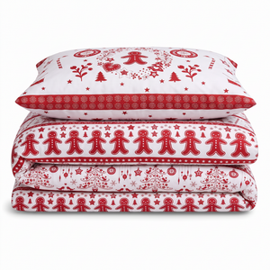 Velosso Gingerbread Duvet Cover & Pillowcase Set