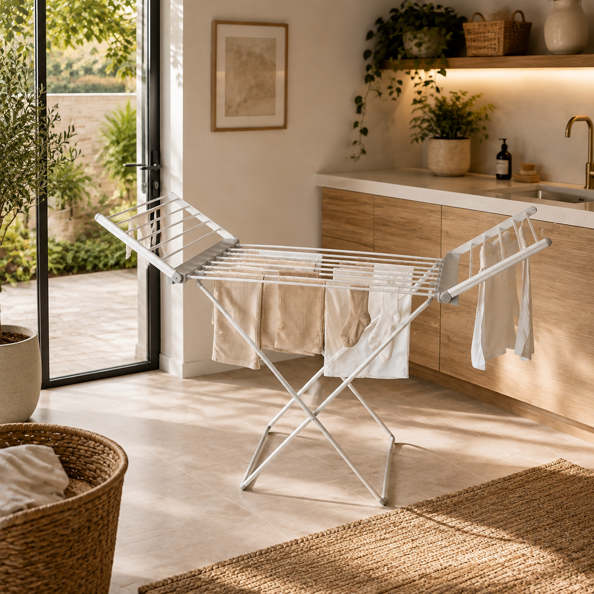 Home Republic Winged Foldable Heated Air Dryer