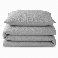 Velosso Alini Quilted Duvet Cover & Pillowcase Set