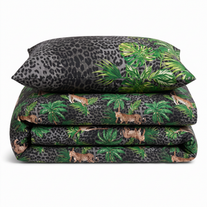 Velosso Leopard Jungle Duvet Cover & Pillowcase Set
