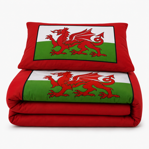Velosso Welsh Dragon Duvet Cover & Pillowcase Set