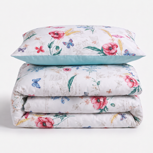 Velosso Sacramento Floral Duvet Cover & Pillowcase Set