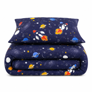Velosso Space Glow In Dark Duvet Cover & Pillowcase Set