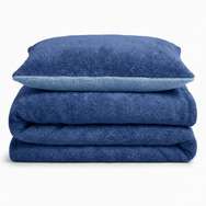 Velosso Teddy Reversible Duvet Cover & Pillowcase Set