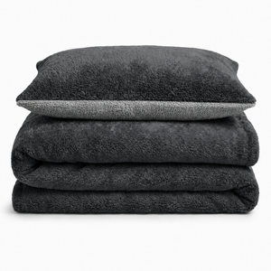 Velosso Teddy Reversible Duvet Cover & Pillowcase Set