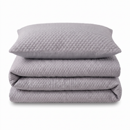 Velosso Paloma Pinsonic Bobble Pattern Duvet Cover and Pillowcase Set