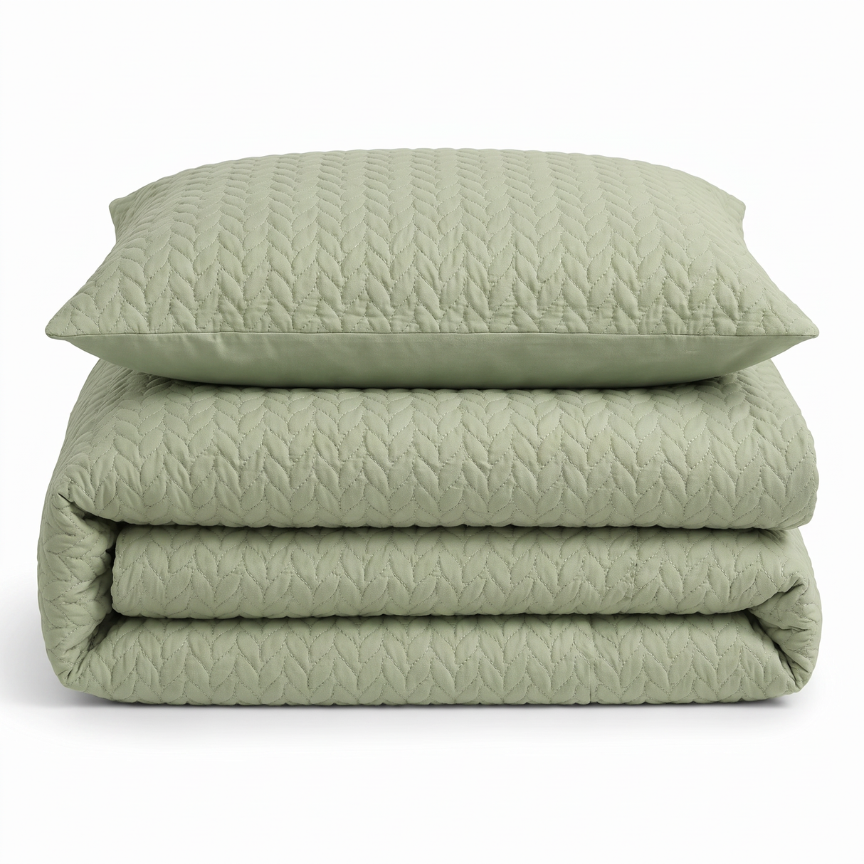 Velosso Kinsley Embossed Pattern Duvet Cover and Pillowcase Set