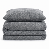 Velosso Teddy Marl Duvet Cover & Pillowcase Set
