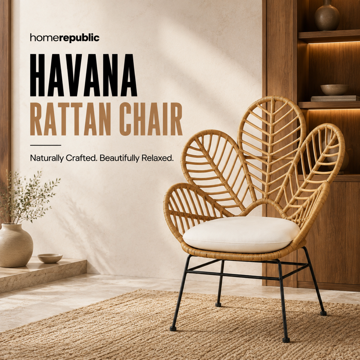 Home Republic Havana Rattan Chair