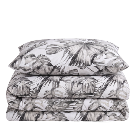 Velosso Tropical Leaf Duvet Cover & Pillowcase Set