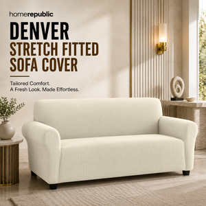 Home Republic Denver Stretch Fitted Sofa Cover