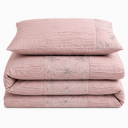Intimates Marini Crinkle Duvet Cover & Pillowcase Set