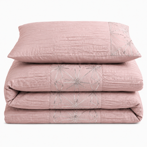 Intimates Marini Crinkle Duvet Cover & Pillowcase Set