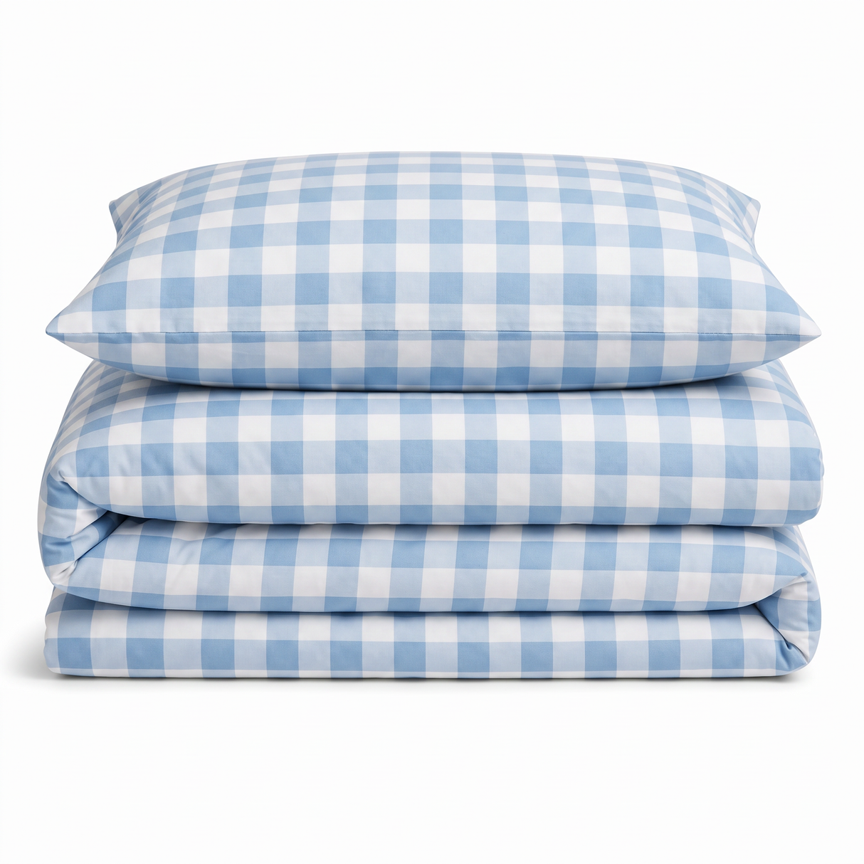 Sweet Dreams Wyndham Gingham Check Duvet Cover and Pillowcase Set
