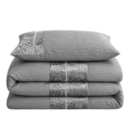 Intimates Diamante Orleans Duvet Cover & Pillowcase Set