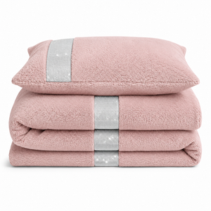 Velosso Beaux Shimmer Duvet Cover & Pillowcase Set