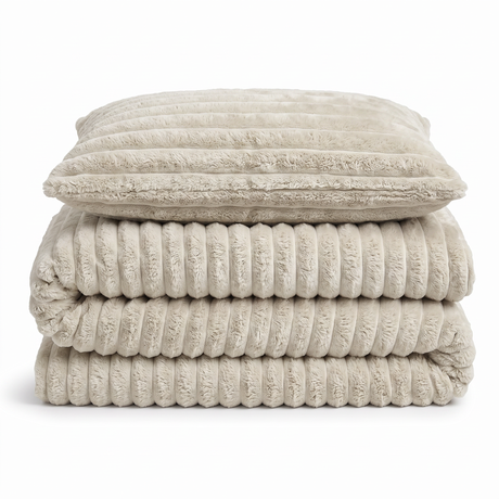 Velosso Chunky Cord Duvet Cover & Pillowcase Set