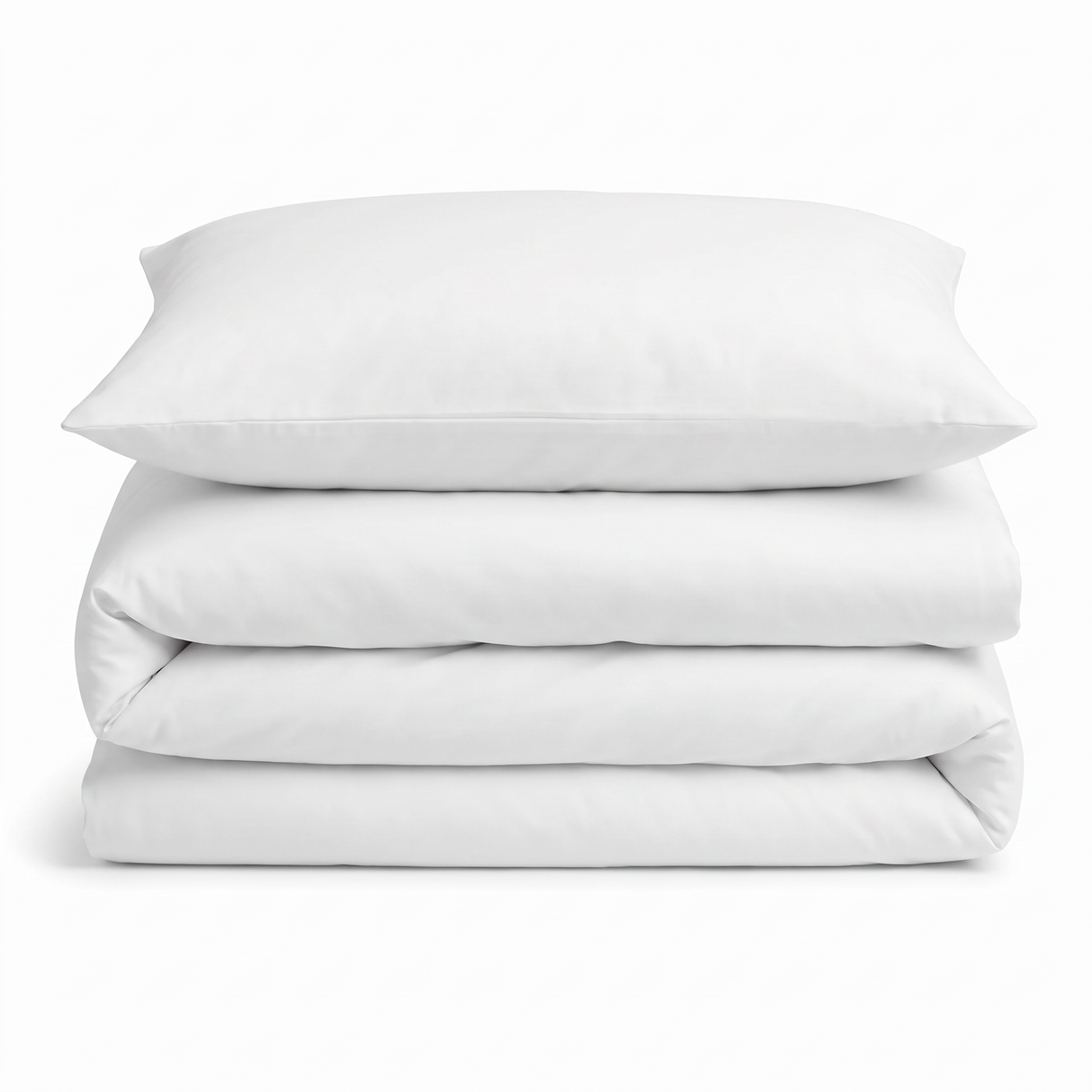 Velosso Microfibre Plain Duvet Cover & Pillowcase Set
