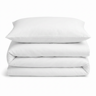 Velosso Microfibre Plain Duvet Cover & Pillowcase Set