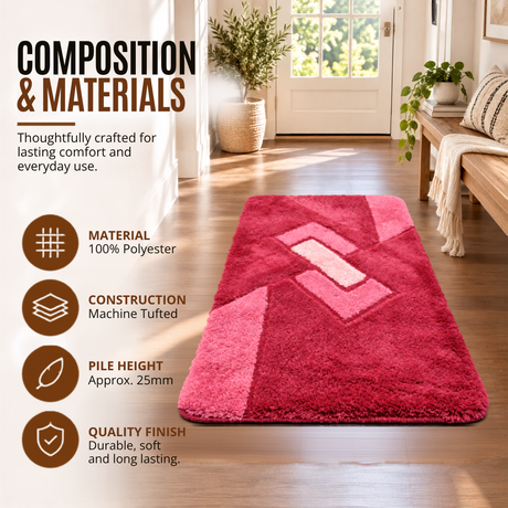 Home Republic Geometrix Runner Long Pile
