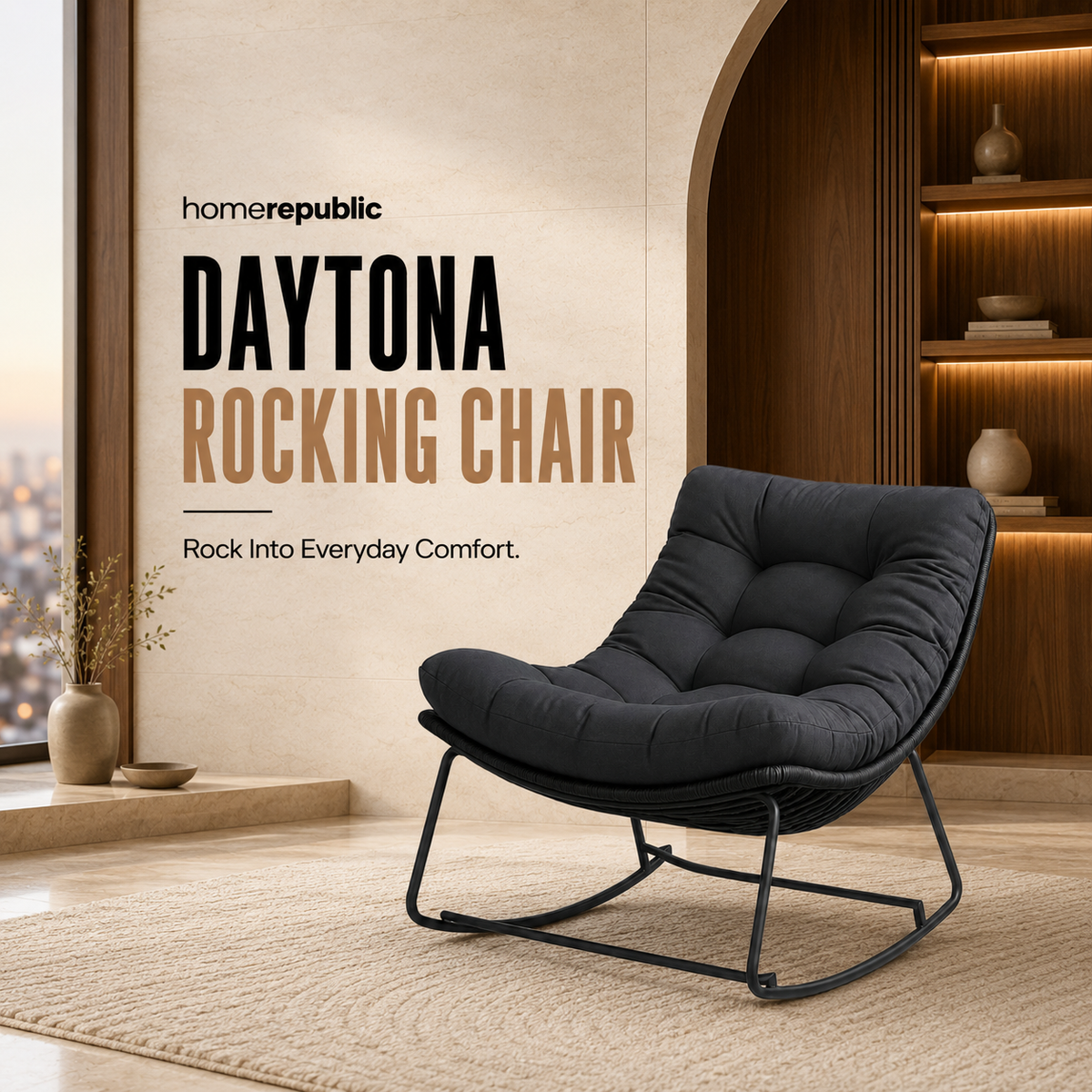Home Republic Daytona Rocking Chair