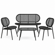 Home Republic Capri 4 Piece Garden Sofa And Tabe Set
