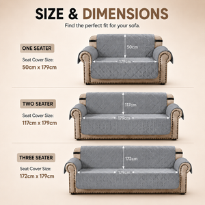 Home Republic Matt Velvet Sofa Protector