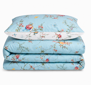 Velosso Birds Floral Duvet Cover & Pillowcase Set