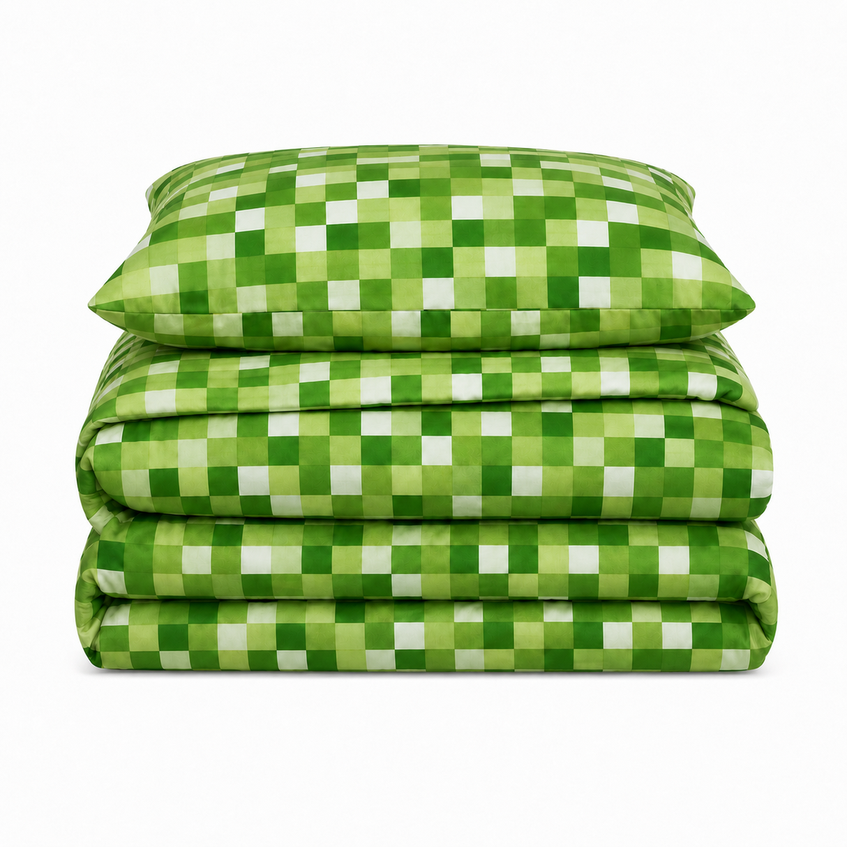 Velosso Checkered Duvet Cover & Pillowcase Set
