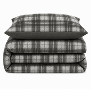 Velosso Check Teddy Duvet Cover & Pillowcase Set