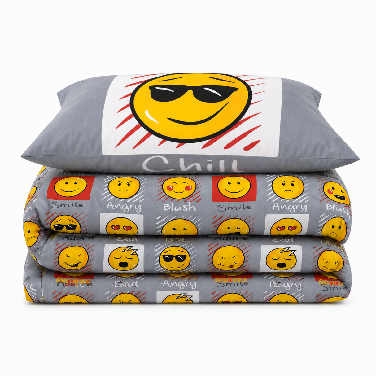 Velosso Expressions Duvet Cover & Pillowcase Set