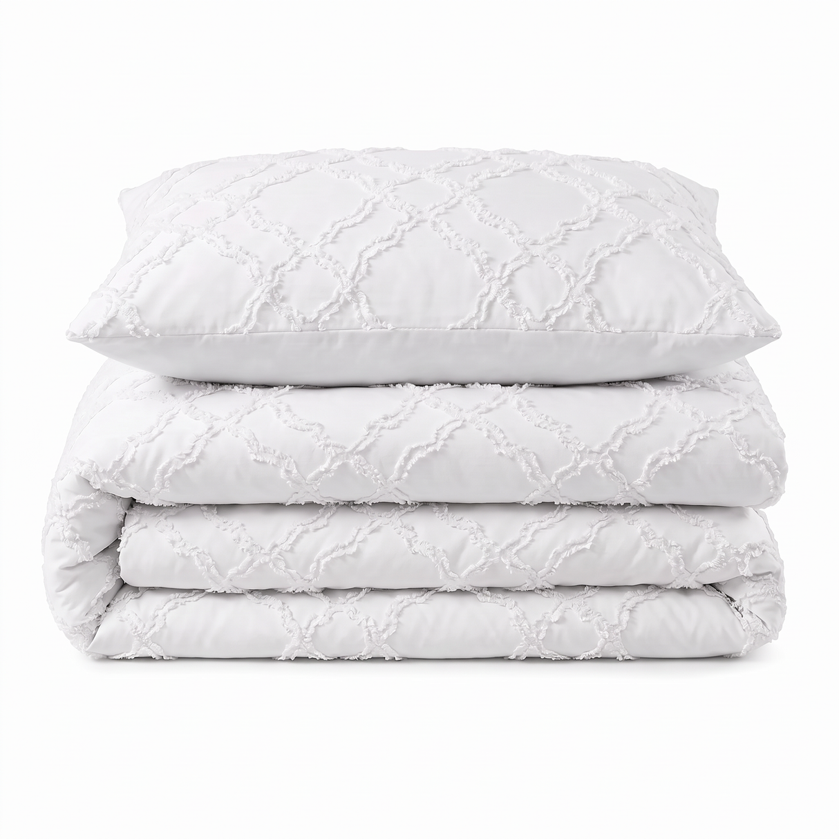 Intimates Ophelia Tufted Duvet Cover & Pillowcase Set