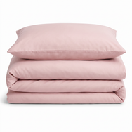 Velosso Microfibre Plain Duvet Cover & Pillowcase Set
