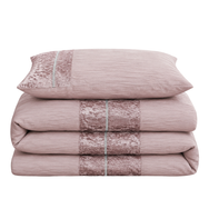 Intimates Diamante Orleans Duvet Cover & Pillowcase Set
