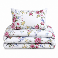Velosso Vintage Floral Duvet Cover & Pillowcase Set