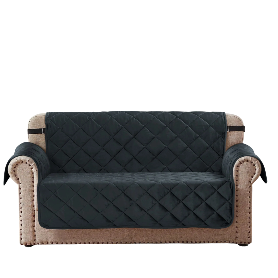 Home Republic Matt Velvet Sofa Protector