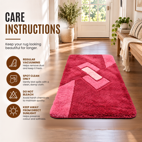 Home Republic Geometrix Runner Long Pile