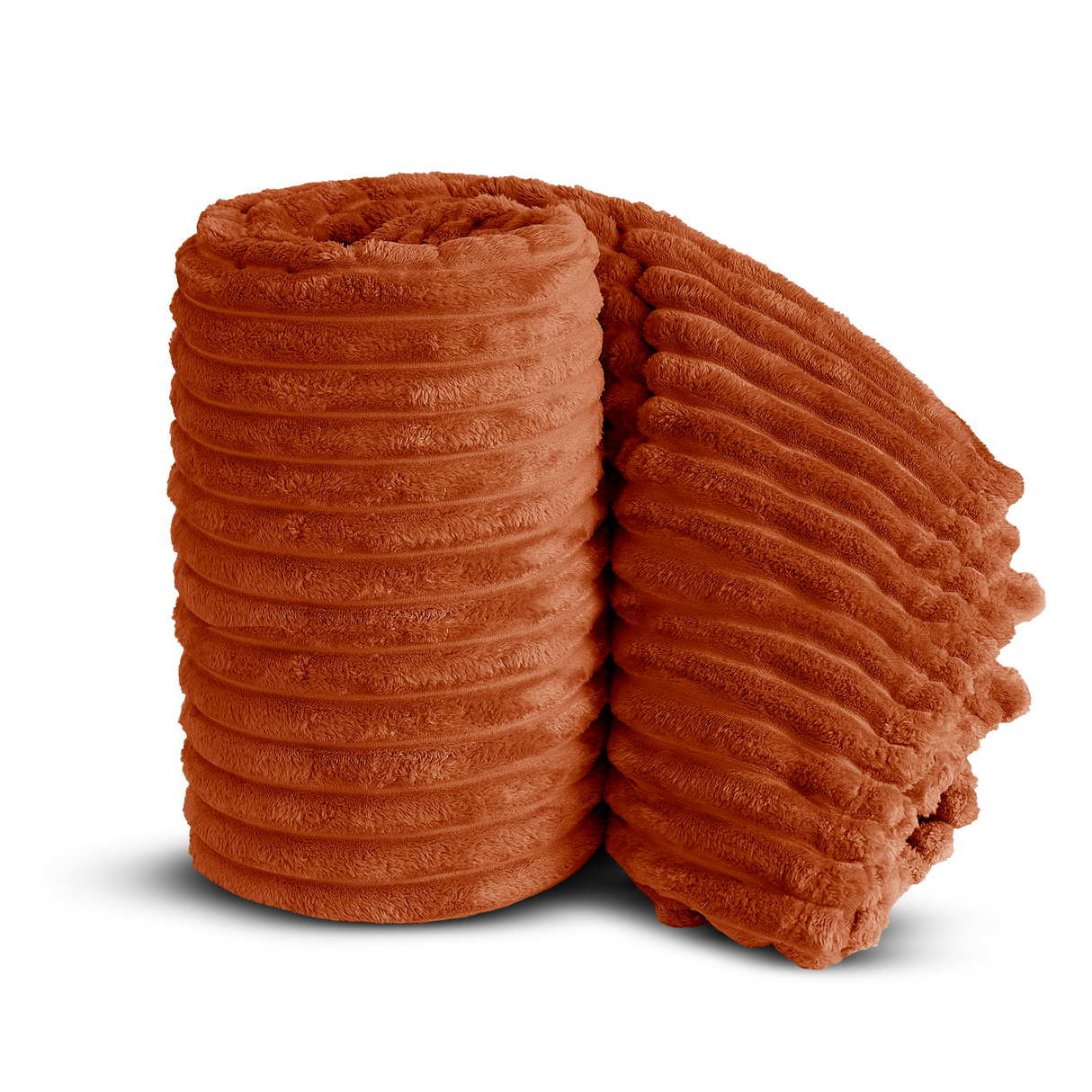 Velosso Super Soft Chunky Cord Blanket Throw