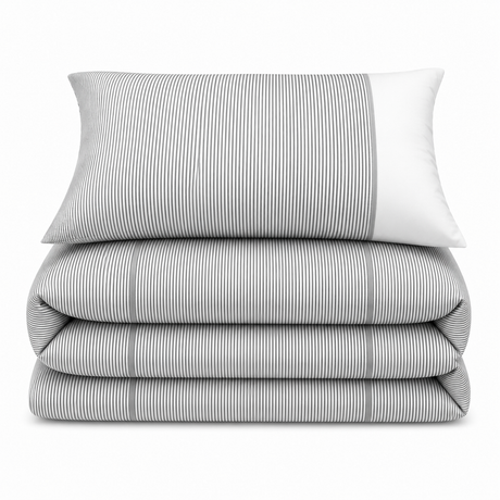 Intimates Lincoln Stripes Duvet Cover & Pillowcase Set
