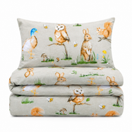 Velosso Country Animals Duvet Cover & Pillowcase Set