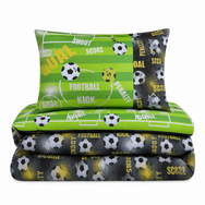 Velosso Footy Galore Duvet Cover & Pillowcase Set