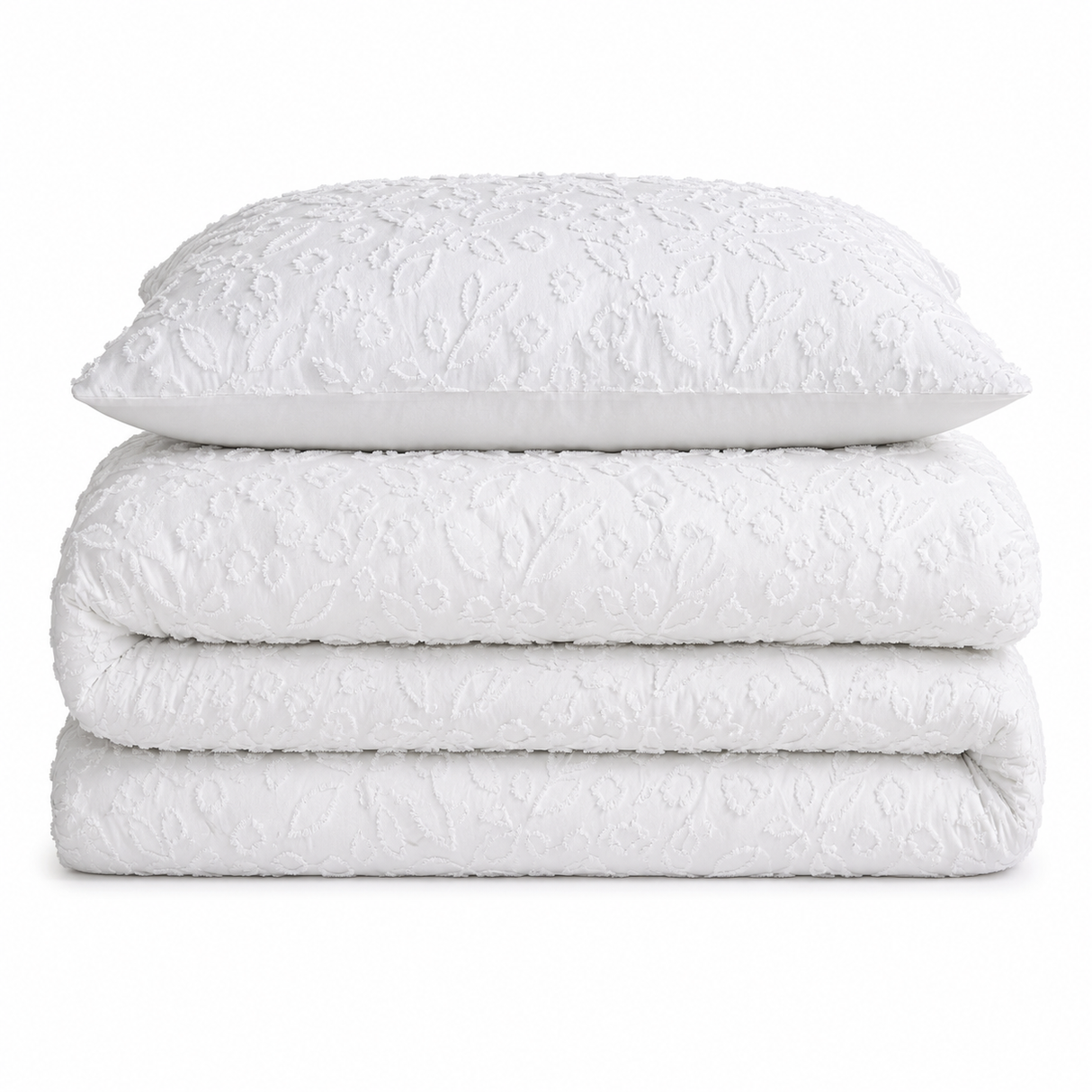 Intimates Astra Tufted Duvet Cover & Pillowcase Set