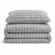 Velosso Chunky Cord Duvet Cover & Pillowcase Set